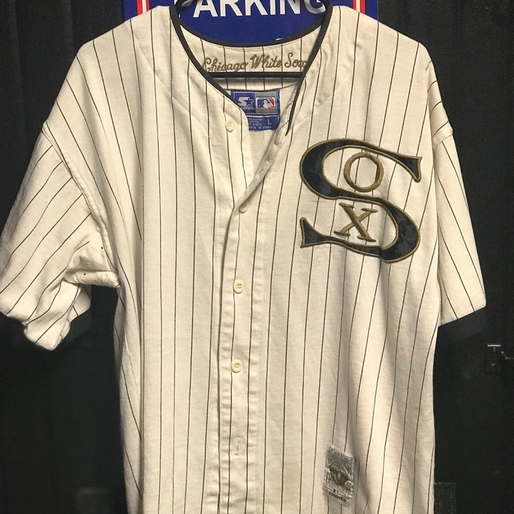 Vintage Starter Cooperstown 1919 White Sox Jersey